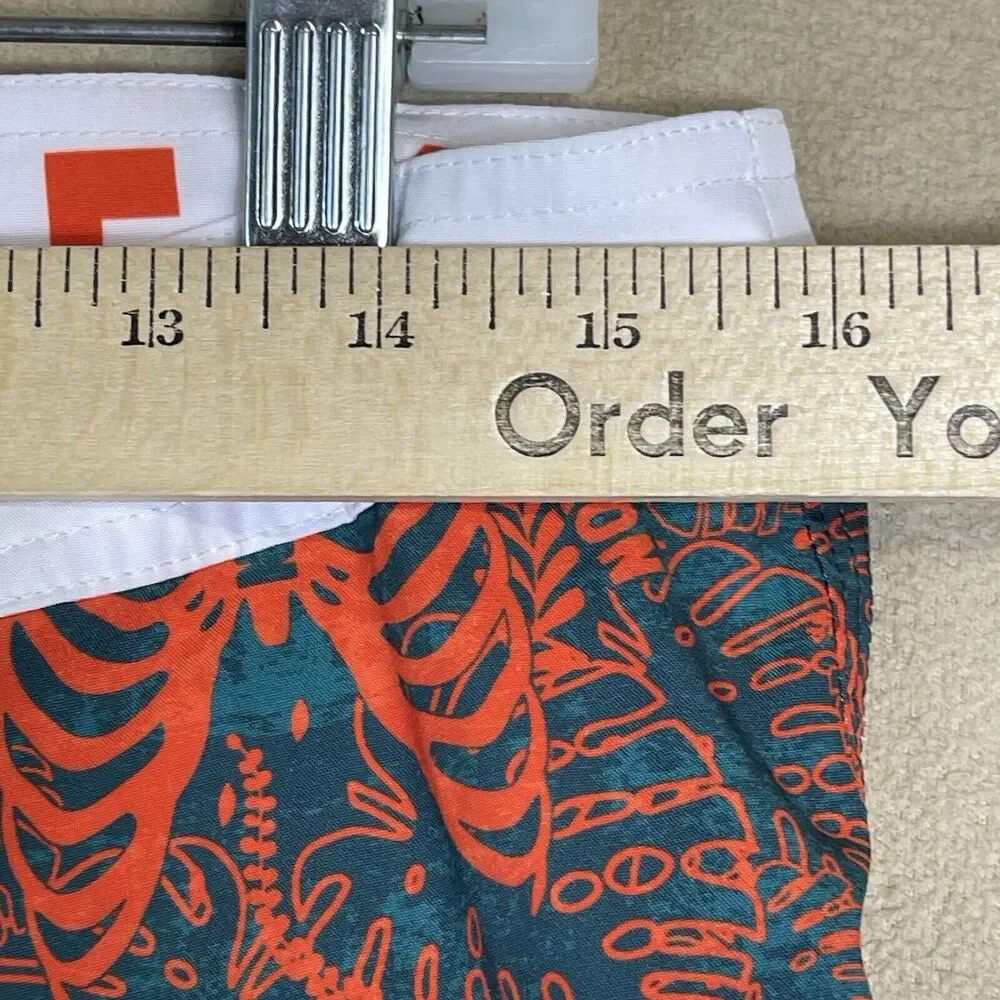 Dixxon Short Mens 30 Multicolor Graphic Print‎ Drawstring Unlined Board Shorts